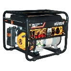 Электрогенератор бензиновый Huter DY2500L, 2.2 кВт, 66 дБ, 38.3 кг, фото 1