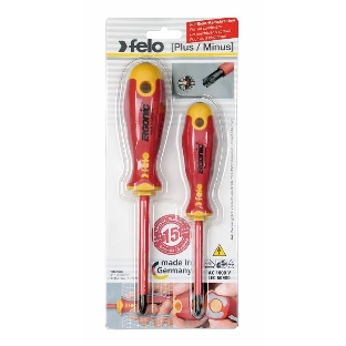 Набор отверток FELO 41792191 набор крестовых диэлектрических отверток ergonic 2шт