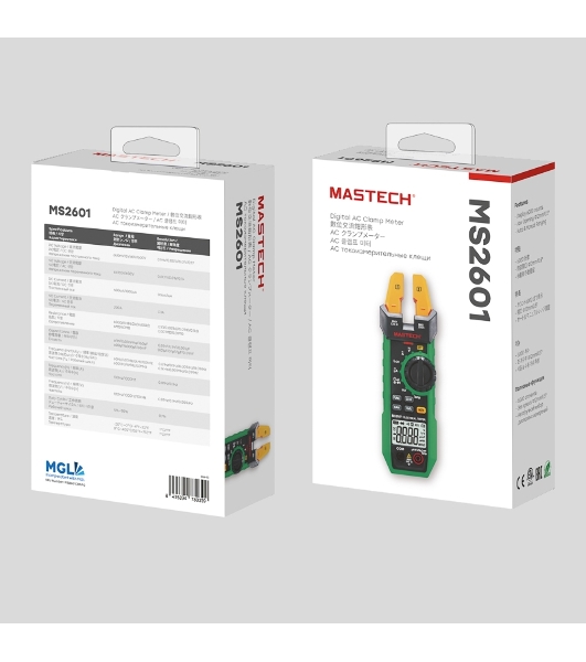 Токовые клещи MS2601 MASTECH