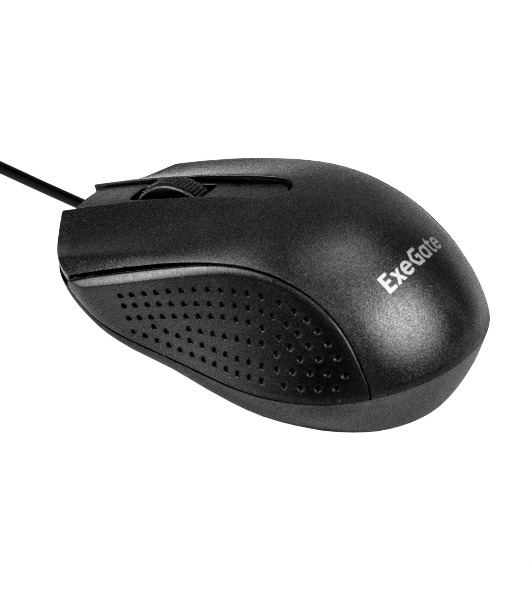 Мышь проводная ExeGate Professional Standard SH-8012 черный, 1000 dpi, USB, кнопки - 3