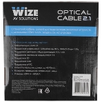 Кабель HDMI Wize AOC-8K-HM-HM-70M оптический, 70 м, 8K/60HZ, 4:4:4, v.2.1, ARC, 19M/19M, черный, коробка, фото3