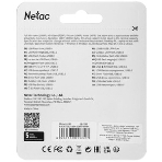 Флешка USB Netac U185 (NT03U185N-256G-32WH), 256Gb, USB 3.2 Gen1, R/W 100/25, белый/серый, фото4