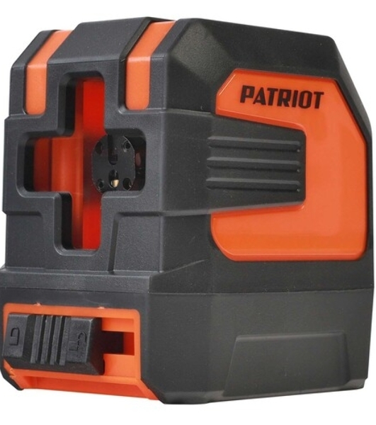 Нивелир лазерный PATRIOT LL 105, дальность без приемника 15м., 1/4 дюйма, красный, Длина волный 650Нм