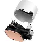 Система охлаждения/ PCCooler DA360 ARGB WH (280W, 360мм, белый, ARGB/ Fans: 3x120мм, 72.1CFM, 33.8dBA, 1800RPM/ Pump height 55мм, 28dBA, 3000RPM, Rad thickness 27мм/ S: 1851, 1700, 1200, 20XX, 115X, AM5, AM4), фото6
