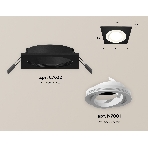 Комплект встраиваемого поворотного светильника Ambrella light XC7632080 SBK/SWH черный песок/белый песок MR16 GU5.3 (C7632, N7001), фото 1