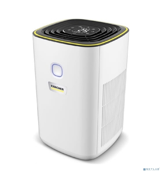 Очиститель воздуха Karcher AF 20 белый, 20 м², НЕРА-фильтр H13, угольный фильтр, лазерный датчик PM2.5, автоматический режим, дисплей, ночной режим, таймер