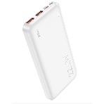 Портативный аккумулятор Hoco J101 Astute 10000mAh QC3.0/PD3.0 22.5W 5A 2xUSB-A/USB-C белый (J101 ASTUTE белый), фото4