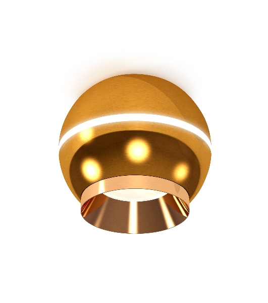 Светильник Ambrella Light XS1105002 PYG золото желтое полированное MR16 GU5.3 LED 3W 4200K (C1105, N7034)