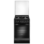Плита газовая Gefest ПГ 5300-02 0046 черный, конфорок 4 шт, духовка 52 л, 50 см x 85 см x 58.5 см, фото 1
