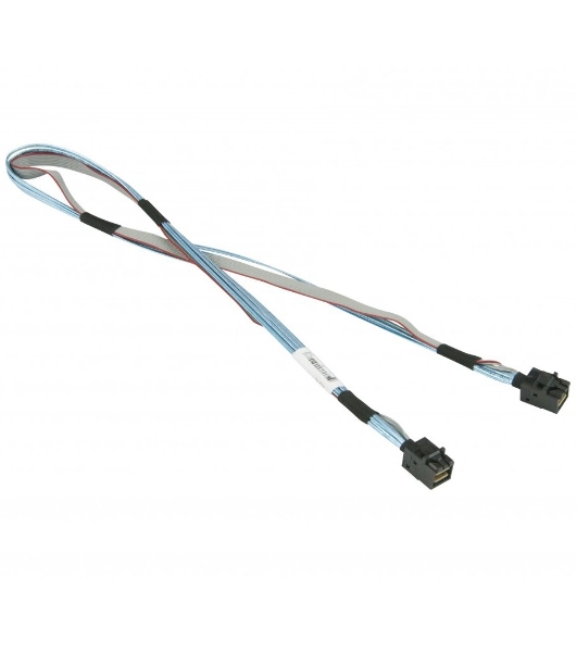 Supermicro CBL-SAST-0593 Internal Mini-SAS HD to Mini-SAS HD 60cm,30AWG,12Gb/s 