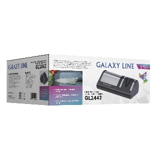 Электрическая точилка для ножей LINE GL 2442, черный/серебро мощность 18 Вт, идеальная заточка любых ножей: металлических, кухонных, керамических, спортивных, складных. Отличный результат в домашних условиях, время заточки 1 минута. Точильные элементы с алмазным покрытием, 2 этапа обработки лезвий ножей, съемный точильный блок, 220-240 В, 50 Г