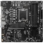 Материнская плата MSI PRO B760M-P DDR4, LGA 1700, Intel B760, 4xDDR4, 4xSATA, 2xM.2, 1xPCIe 4.0 x16, 2xPCIe 3.0 x1, 1xHDMI, 1xDP, 1xVGA, 1x1Gb LAN, 4xUSB-A 2.0, 1xUSB-A 3.2 Gen 1, 1xUSB-C 3.2 Gen 2, 3x3.5 мм, 7.1, mATX, фото5