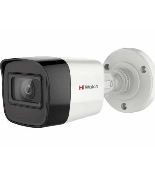 Камера видеонаблюдения 2Мп уличная HD-TVI камера HiWatch DS-T200(B) (2.8mm) в металлическом корпусе
