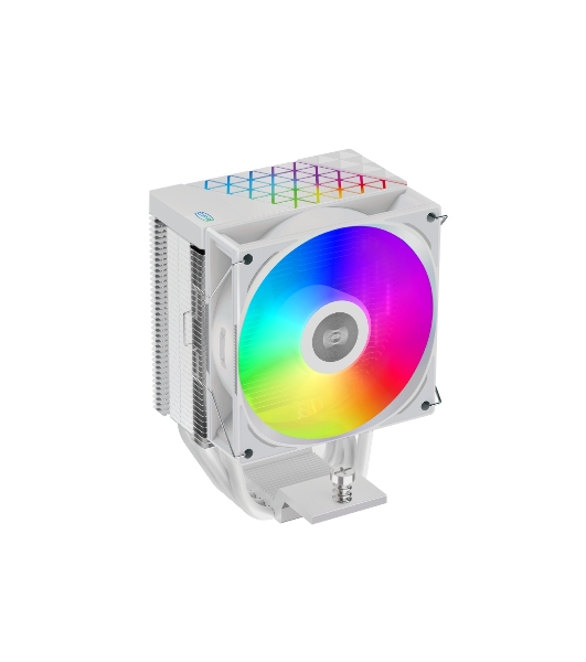 Кулер PCCooler R400 ARGb белый 92мм алюминий+медь 2200rpm 30db 4-pin 180W 133мм