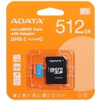 Флеш карта MICRO SDXC 512Gb AUSDX512GUICL10A1-RA1 ADATA, фото7