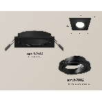 Комплект встраиваемого поворотного светильника Ambrella light XC7632081 SBK/PBK черный песок/черный полированный MR16 GU5.3 (C7632, N7002), фото 1