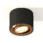 Светильник Ambrella Light XS7511004 SBK/PYG черный песок/золото желтое полированное MR16 GU5.3 (C7511, N7004), фото3