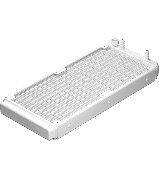 Система охлаждения/ PCCooler DA360 ARGB WH (280W, 360мм, белый, ARGB/ Fans: 3x120мм, 72.1CFM, 33.8dBA, 1800RPM/ Pump height 55мм, 28dBA, 3000RPM, Rad thickness 27мм/ S: 1851, 1700, 1200, 20XX, 115X, AM5, AM4)