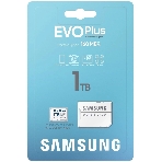Флеш карта Samsung EVO Plus, microSDXC 1Tb, Class 10, A2, V30, UHS-I (U3), W 90 МБ/с, R 160 МБ/с, адаптер на SD, фото8