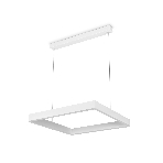 Светильник Ambrella light FA6622 WH белый 65W 600*600*720 (ПДУ РАДИО 2.4G), фото 1