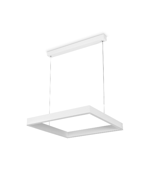 Светильник Ambrella light FA6622 WH белый 65W 600*600*720 (ПДУ РАДИО 2.4G)