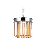 Светильник Ambrella light TR5102 CH/TI хром/янтарь E14 max 40W D200*575, фото3