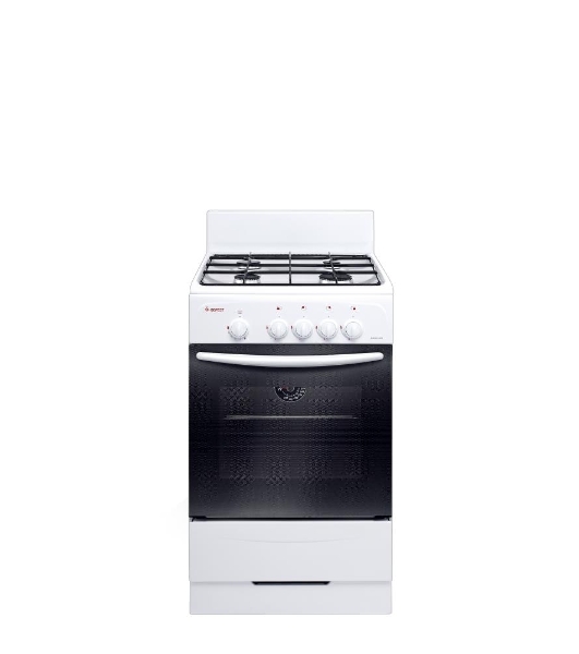 Плита газовая Gefest ПГ 3200-08 белый, конфорок 4 шт, духовка 42 л, 50 см x 85 см x 53 см