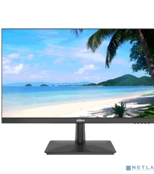 Монитор 23.8' Dahua DHI-LM24-H200 VA 1920x1080, 60 Гц, 8 мс, 16:9, 250 кд/м2, 1xVGA, черный