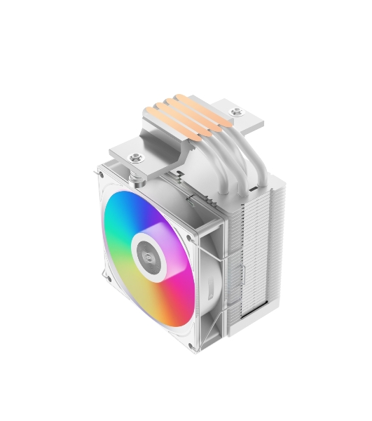 Кулер PCCooler R400 ARGb белый 92мм алюминий+медь 2200rpm 30db 4-pin 180W 133мм