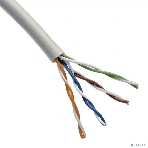 Кабель витая пара Rexant U/UTP, cat.5e, PVC, 4х2х0,52 мм, 24AWG, INDOOR, SOLID, серый, 305 м PRO, фото3