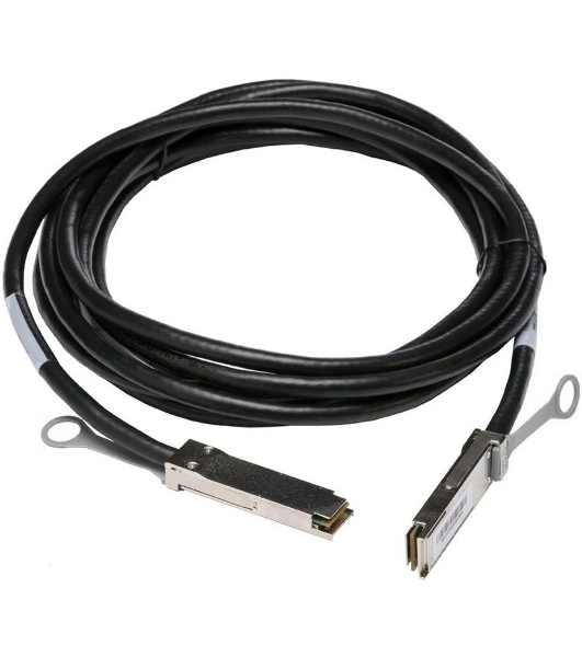 Пассивная кабельная сборка 100G, QSFP28, 30AWG, Passive, DAC, 1м Future Technologies FT-QSFP28-CabP-AWG30-1