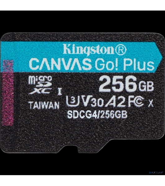 Флеш карта microSDXC 256Gb Kingston SDCG4/256GbSP Canvas Go! Plus V10 A2 w/o adapter