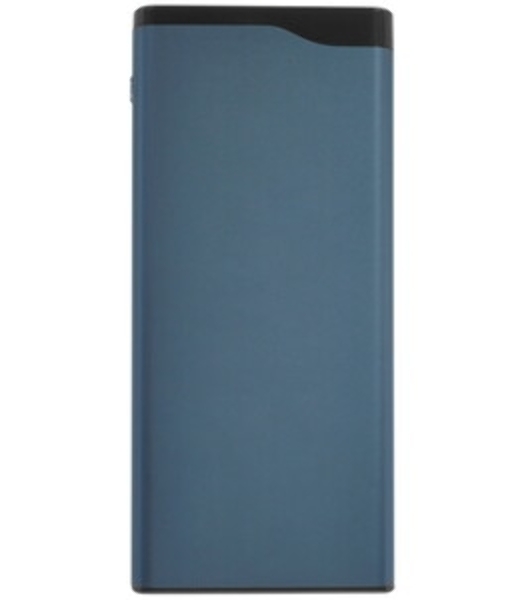 Портативный аккумулятор OLMIO QL-20, 20000mAh, 22.5W, QuickCharge3.0/PowerDelivery, LCD, голубой