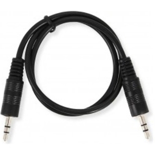 Кабель аудио Ningbo JAAC002-0.5 Jack 3.5 (m)/Jack 3.5 (m) 0.5м. черный