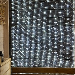 Гирлянда Neon-night 'Сеть' 2х1,5м, свечение с динамикой, прозрачный ПВХ, 288 LED, 230 В, белый, фото4