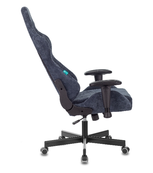 Кресло Бюрократ VIKING KNIGHT LT27 FABRIC синий, ткань, 120 кг, механизм качания