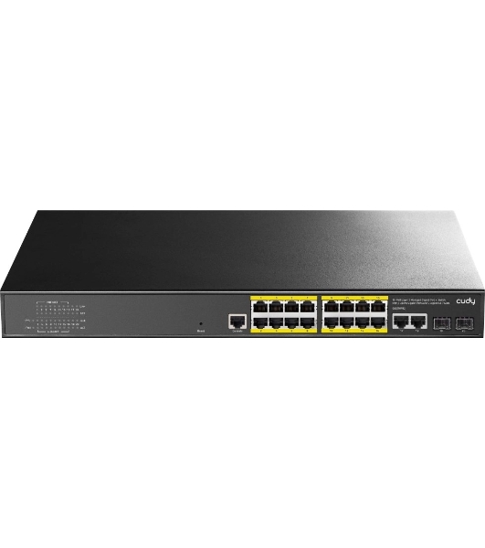 Коммутатор Cudy GS2018PS2-200W, 16×1 Гбит/с, 2×1 Гбит/с SFP
