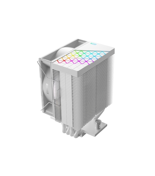 Кулер PCCooler R400 ARGb белый 92мм алюминий+медь 2200rpm 30db 4-pin 180W 133мм