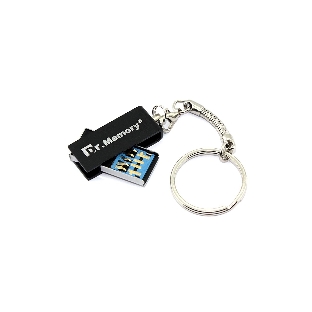 Флешка USB Dr. Memory 005 16Gb, USB 3.0, R/W 25/15, черный/серебристый