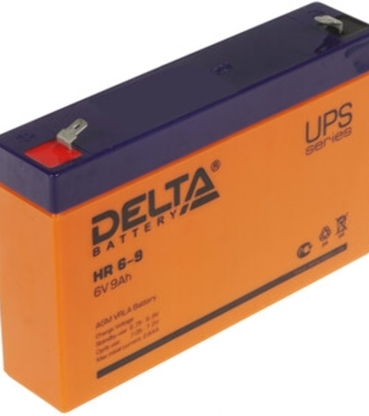 Батарея для ИБП Delta HR 6-9 (634W) (6V, 9Ah)