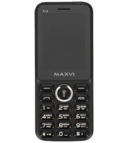 Мобильный телефон Maxvi K18 черный