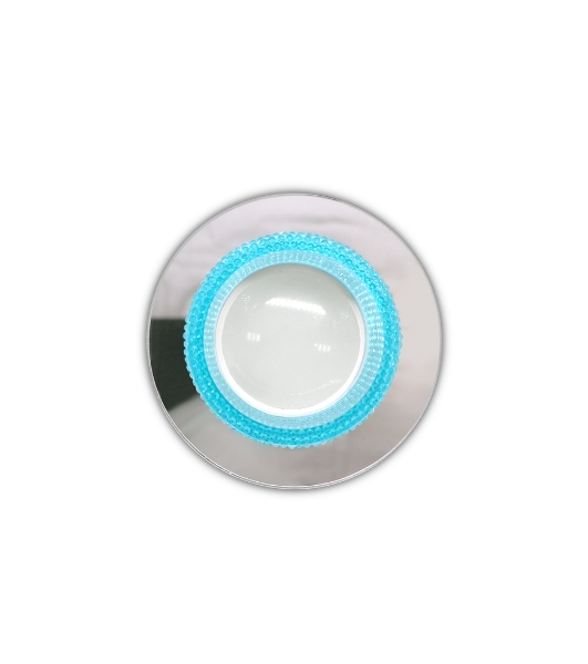 Светильник Ambrella light TN351 CH/BL хром/голубой GU5.3+3W (LED COLD) D95*45