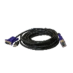 Кабель KVM ORIGO OKVMCU3/A1A с разъемами VGA и USB, 3 м, фото 1