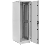 Шкаф серверный напольный ЦМО ШТК-Э, IP20, 48U, 2254х800х1000 мм (ВхШхГ), дверь: перфорация, боковая панель: сплошная, разборный, черный, фото6