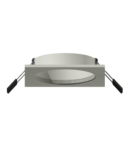Корпус светильника C7633 SGR серый песок 92*92*H25mm MR16 GU5.3