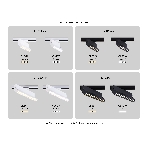 Трековый однофазный светодиодный светильник Ambrella light GL6814 BK черный LED 6W 4200K 24° 115*22*87, фото 1