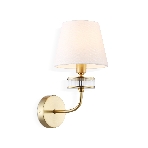 Настенный светильник Ambrella light LH71255 BS/WH латунь/белый E14 max 40W 210*160*310, фото10