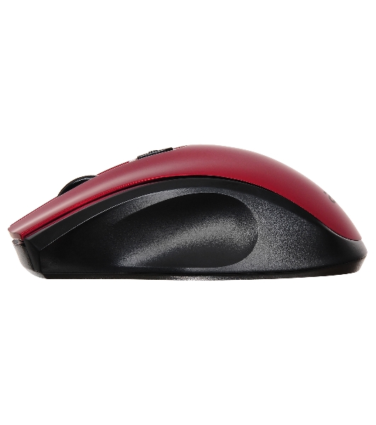 Мышь беспроводная Acer OMR032 черный/красный, 1600 dpi, радиоканал, USB, кнопки - 4