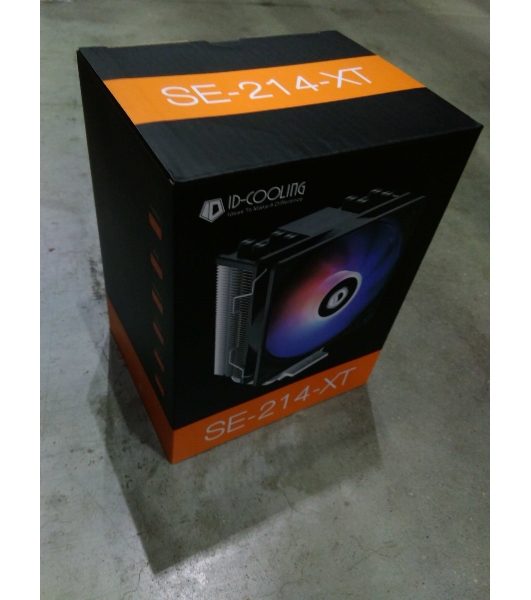 Кулер ID-COOLING. SE-214-XT черный 120мм алюминий/медь 1500rpm 27db 4-pin 180W 150мм