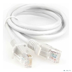 Патч-корд CCA light UTP Гарнизон PC-UTP-5e-1 cat.5e, 1м, литой, многожильный серый, фото 1